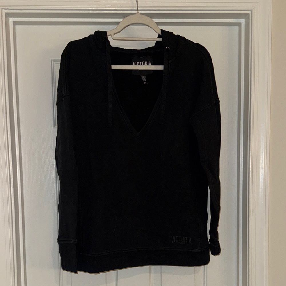 Victoria's Secret Black V-Neck Pullover